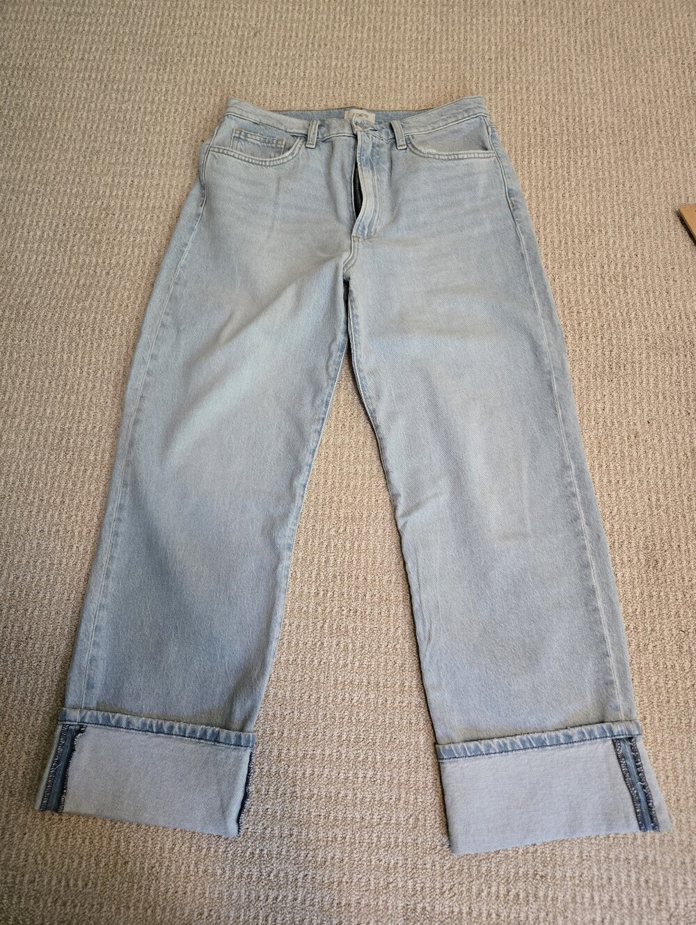 Joe's Jeans Light Blue Straight Leg Jeans